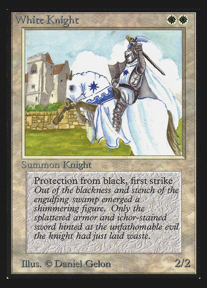 White Knight [International Collectors' Edition] MTG Single Magic: The Gathering    | Red Claw Gaming