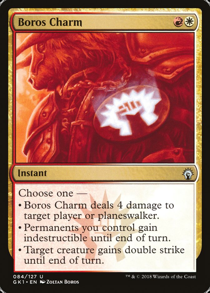 Boros Charm [Guilds of Ravnica Guild Kit] MTG Single Magic: The Gathering    | Red Claw Gaming