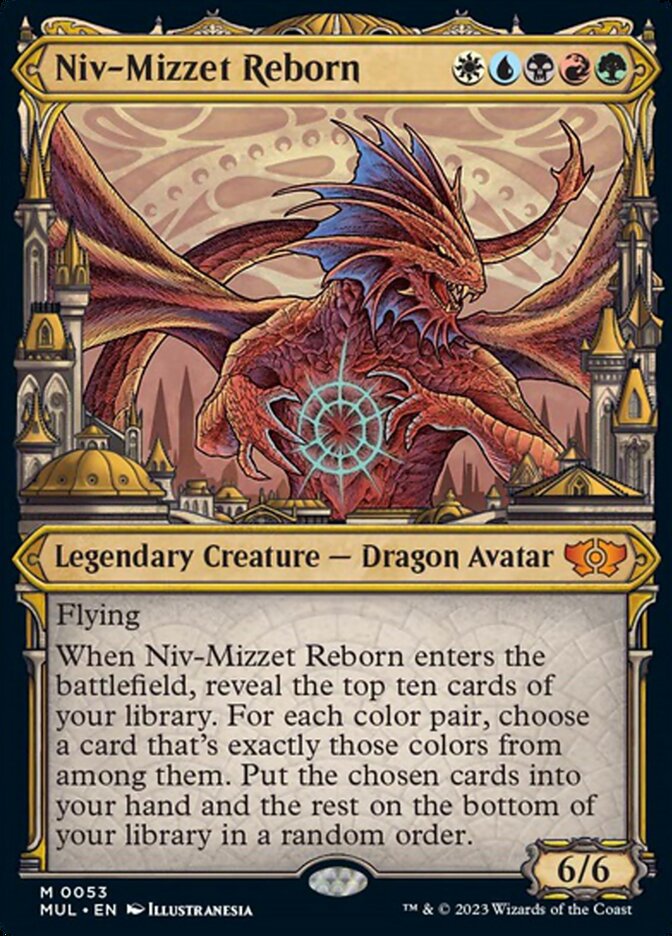 Niv-Mizzet Reborn [Multiverse Legends] MTG Single Magic: The Gathering    | Red Claw Gaming