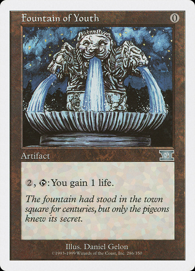 Fountain of Youth [Classic Sixth Edition] MTG Single Magic: The Gathering    | Red Claw Gaming