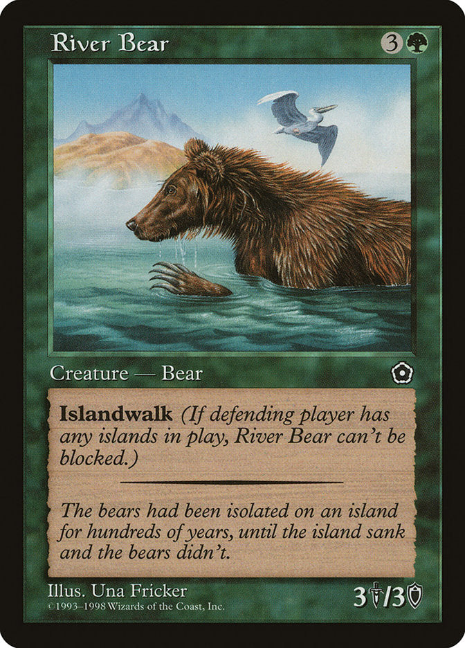 River Bear [Portal Second Age] MTG Single Magic: The Gathering    | Red Claw Gaming