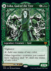 Esika, God of the Tree // The Prismatic Bridge (Showcase) [Kaldheim] MTG Single Magic: The Gathering    | Red Claw Gaming