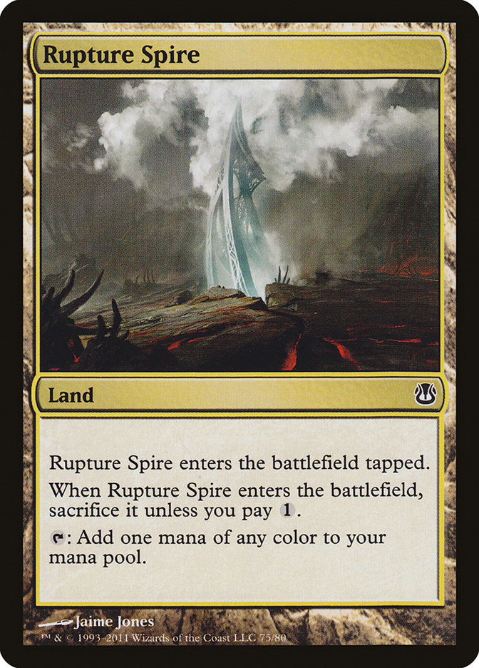 Rupture Spire [Duel Decks: Ajani vs. Nicol Bolas] MTG Single Magic: The Gathering    | Red Claw Gaming