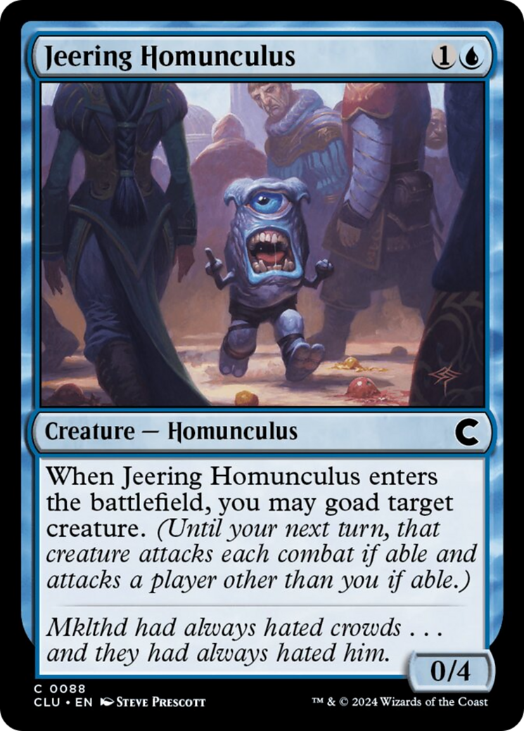 Jeering Homunculus [Ravnica: Clue Edition] MTG Single Magic: The Gathering    | Red Claw Gaming