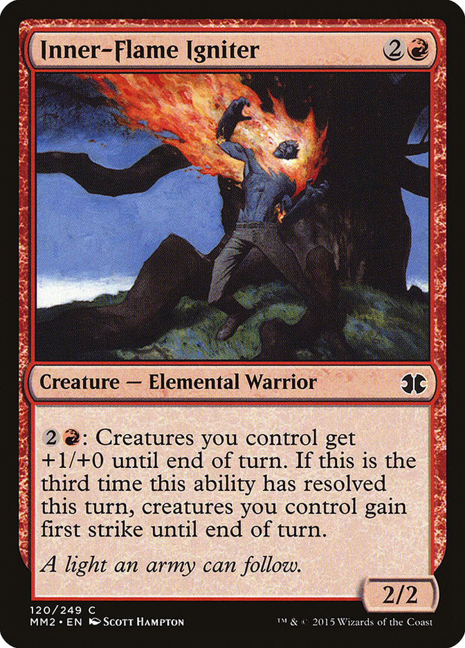 Inner-Flame Igniter [Modern Masters 2015] MTG Single Magic: The Gathering    | Red Claw Gaming