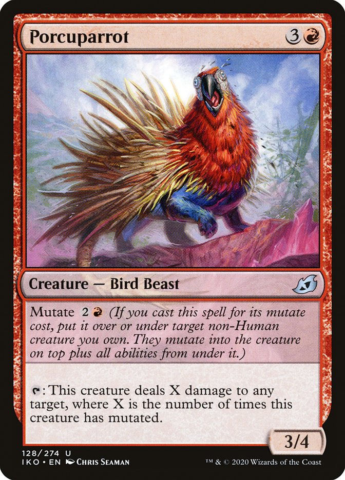 Porcuparrot [Ikoria: Lair of Behemoths] MTG Single Magic: The Gathering    | Red Claw Gaming