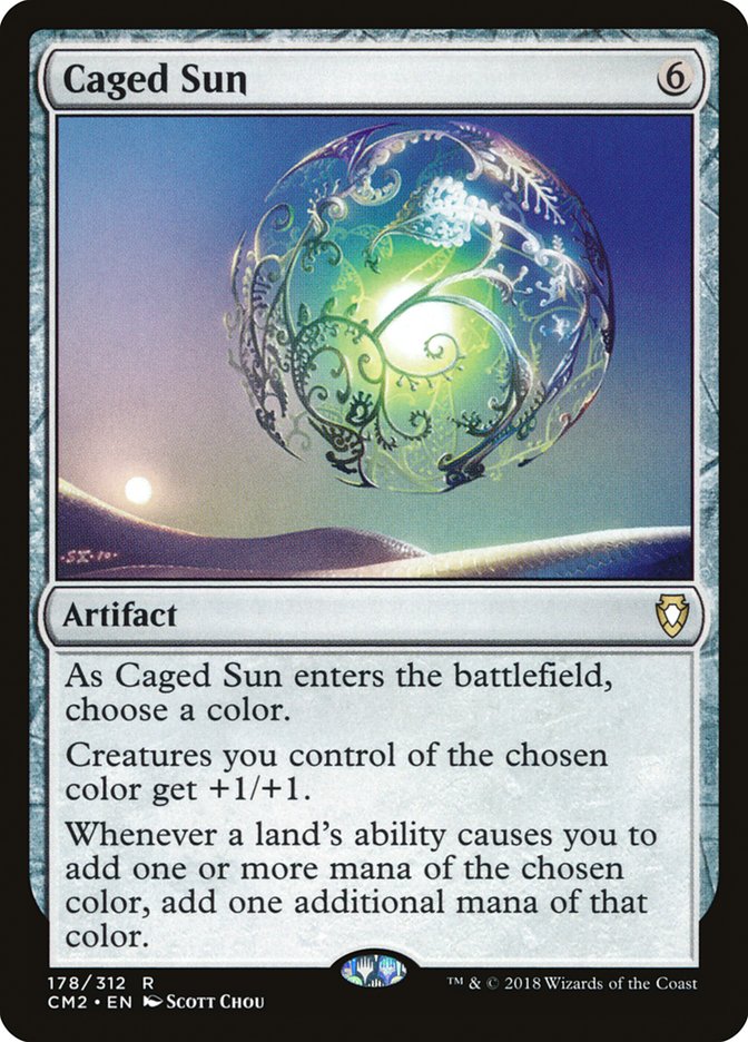 Caged Sun [Commander Anthology Volume II] MTG Single Magic: The Gathering    | Red Claw Gaming