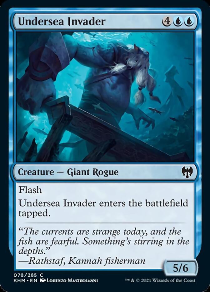 Undersea Invader [Kaldheim] MTG Single Magic: The Gathering    | Red Claw Gaming