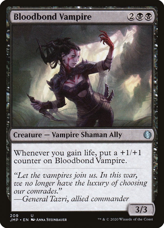 Bloodbond Vampire [Jumpstart] MTG Single Magic: The Gathering    | Red Claw Gaming