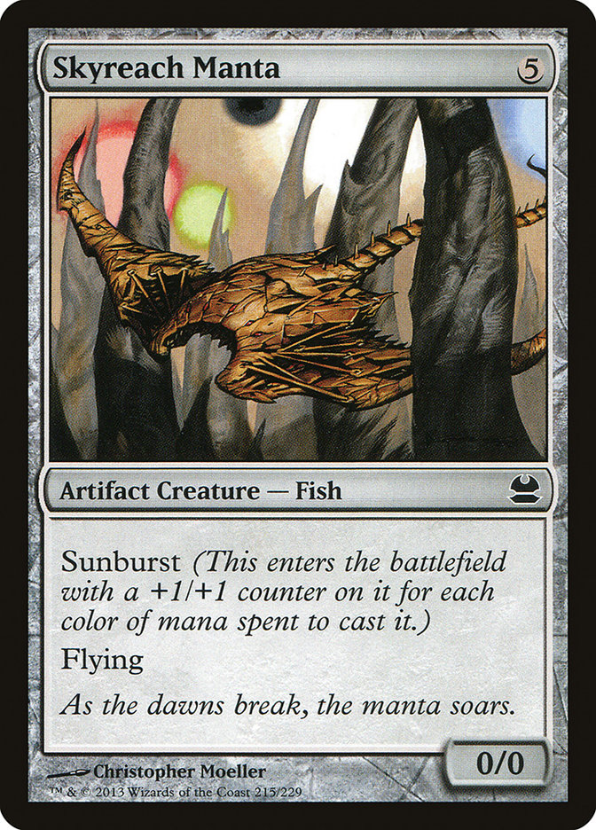 Skyreach Manta [Modern Masters] MTG Single Magic: The Gathering    | Red Claw Gaming