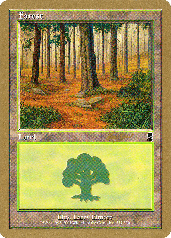 Forest (shh347) (Sim Han How) [World Championship Decks 2002] MTG Single Magic: The Gathering    | Red Claw Gaming