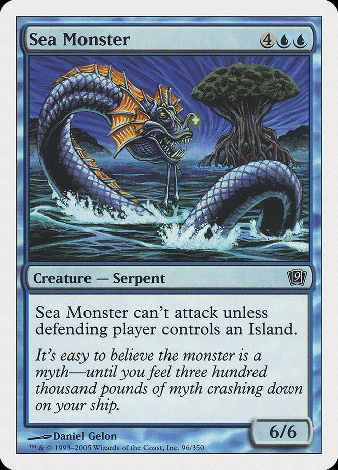 Sea Monster [Ninth Edition] MTG Single Magic: The Gathering    | Red Claw Gaming