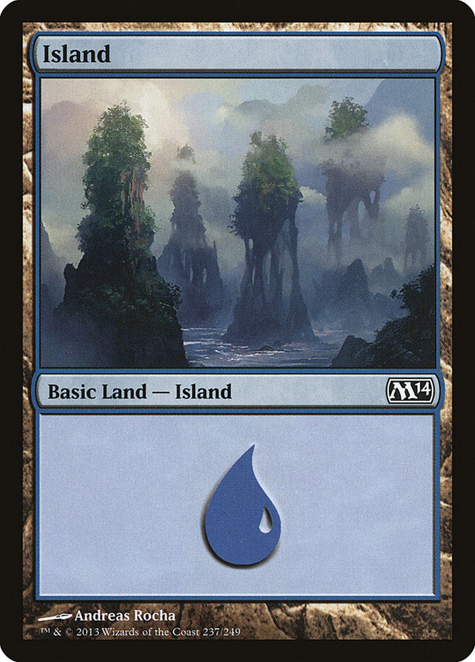 Island (237) [Magic 2014] MTG Single Magic: The Gathering    | Red Claw Gaming