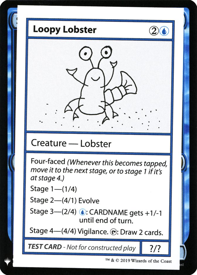 Loopy Lobster [Mystery Booster Playtest Cards] MTG Single Magic: The Gathering    | Red Claw Gaming