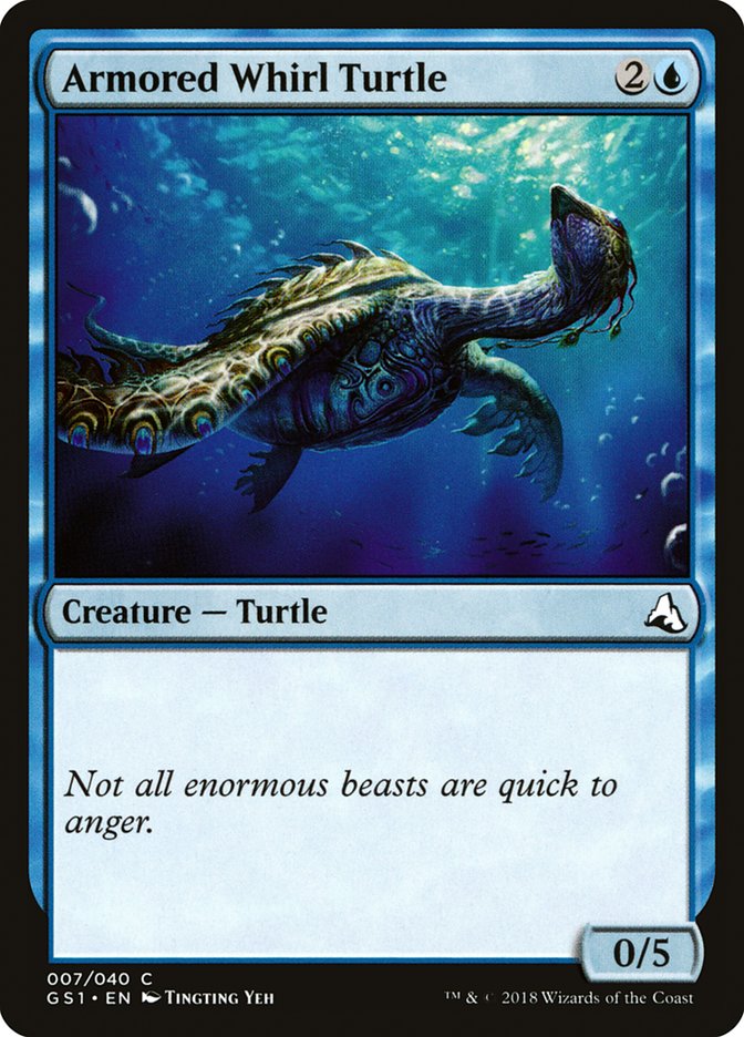 Armored Whirl Turtle [Global Series Jiang Yanggu & Mu Yanling] MTG Single Magic: The Gathering    | Red Claw Gaming