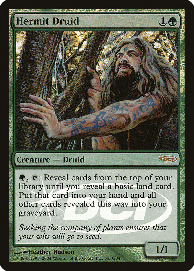 Hermit Druid [Judge Gift Cards 2004] MTG Single Magic: The Gathering    | Red Claw Gaming