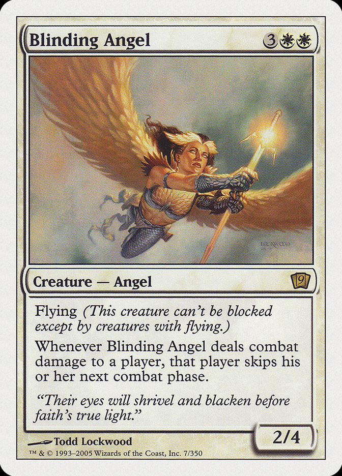 Blinding Angel [Ninth Edition] MTG Single Magic: The Gathering    | Red Claw Gaming