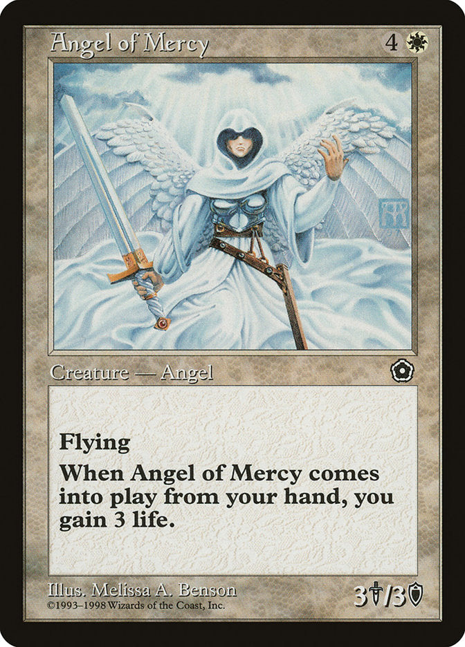 Angel of Mercy [Portal Second Age] MTG Single Magic: The Gathering    | Red Claw Gaming