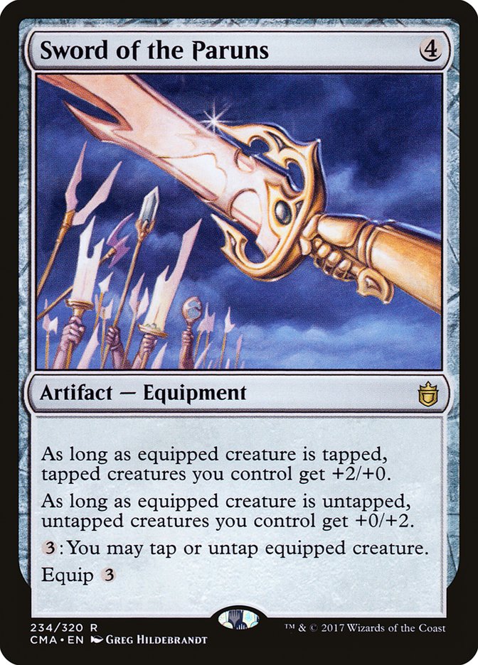 Sword of the Paruns [Commander Anthology] MTG Single Magic: The Gathering    | Red Claw Gaming