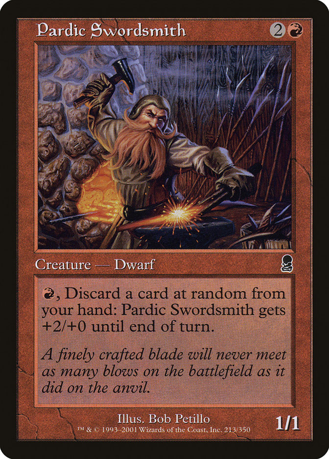 Pardic Swordsmith [Odyssey] MTG Single Magic: The Gathering    | Red Claw Gaming