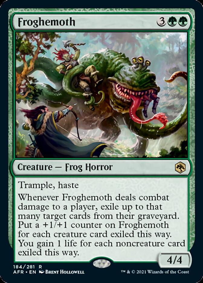 Froghemoth [Dungeons & Dragons: Adventures in the Forgotten Realms] MTG Single Magic: The Gathering    | Red Claw Gaming