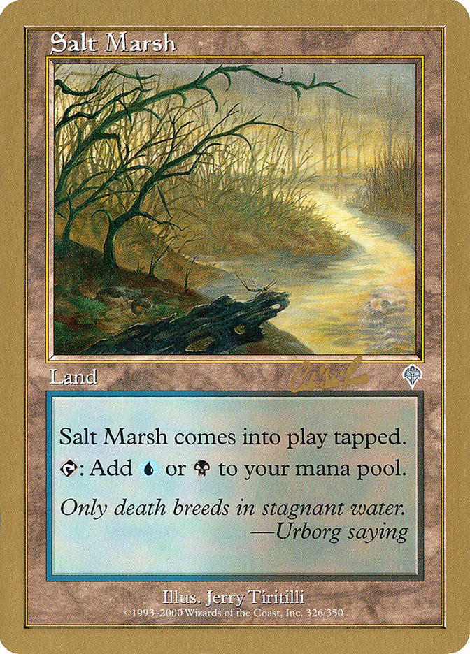 Salt Marsh (Carlos Romao) [World Championship Decks 2002] MTG Single Magic: The Gathering    | Red Claw Gaming