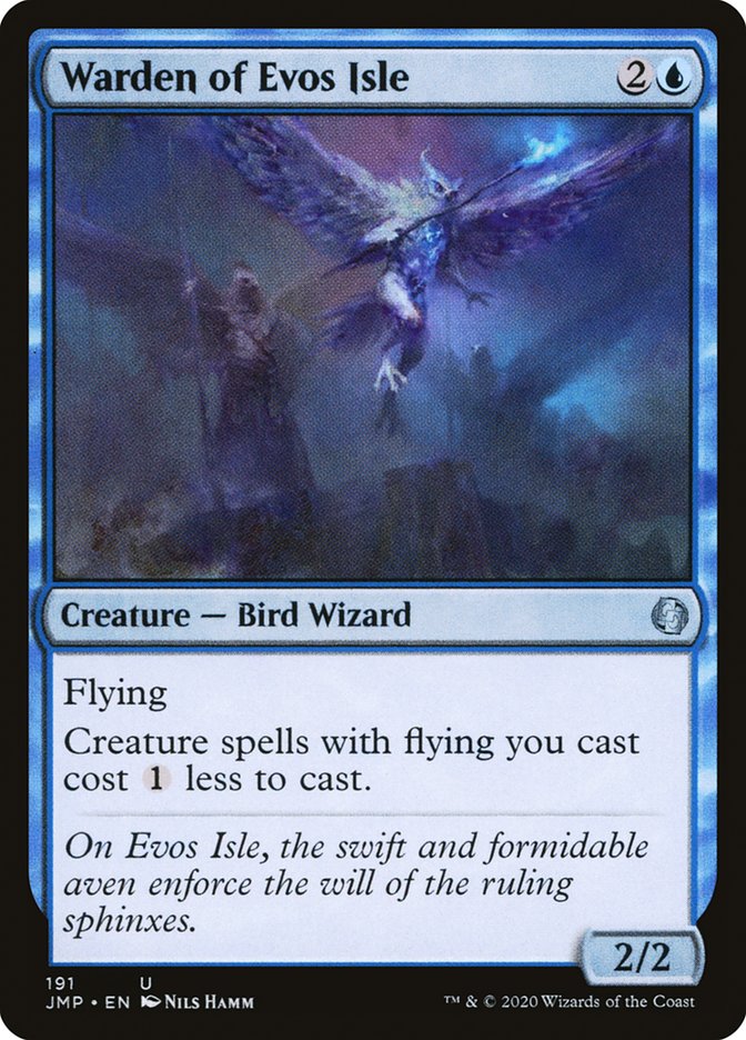 Warden of Evos Isle [Jumpstart] MTG Single Magic: The Gathering    | Red Claw Gaming