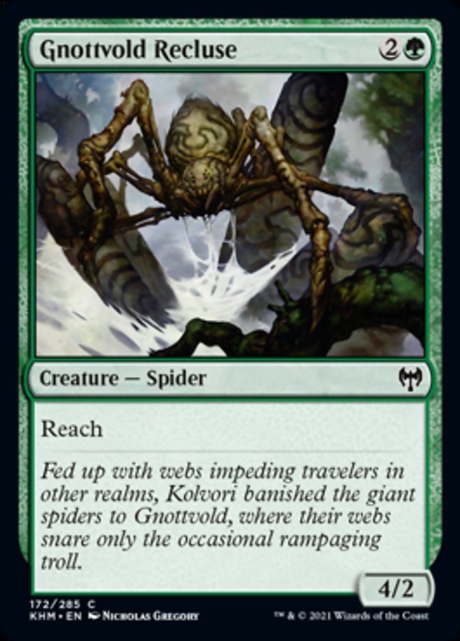 Gnottvold Recluse [Kaldheim] MTG Single Magic: The Gathering    | Red Claw Gaming