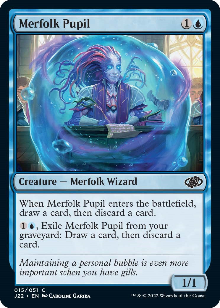 Merfolk Pupil [Jumpstart 2022] MTG Single Magic: The Gathering    | Red Claw Gaming