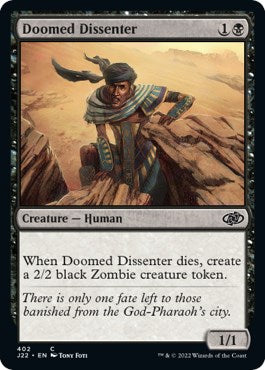 Doomed Dissenter [Jumpstart 2022] MTG Single Magic: The Gathering    | Red Claw Gaming