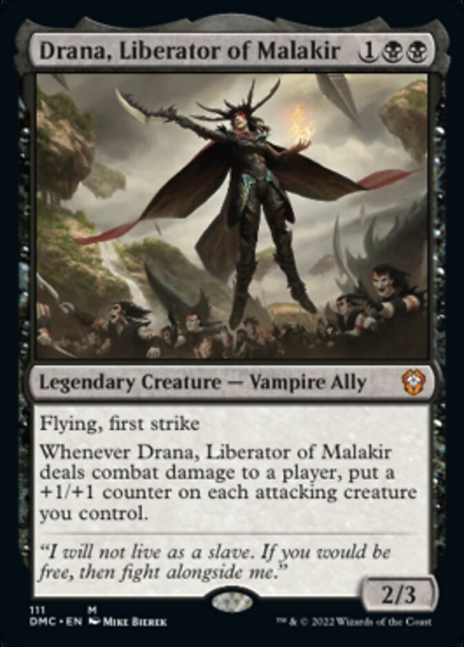 Drana, Liberator of Malakir [Dominaria United Commander] MTG Single Magic: The Gathering    | Red Claw Gaming