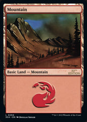 Mountain (294) [30th Anniversary Edition] MTG Single Magic: The Gathering    | Red Claw Gaming