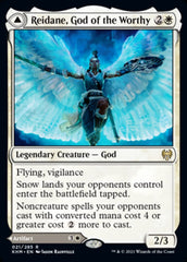 Reidane, God of the Worthy // Valkmira, Protector's Shield [Kaldheim] MTG Single Magic: The Gathering    | Red Claw Gaming