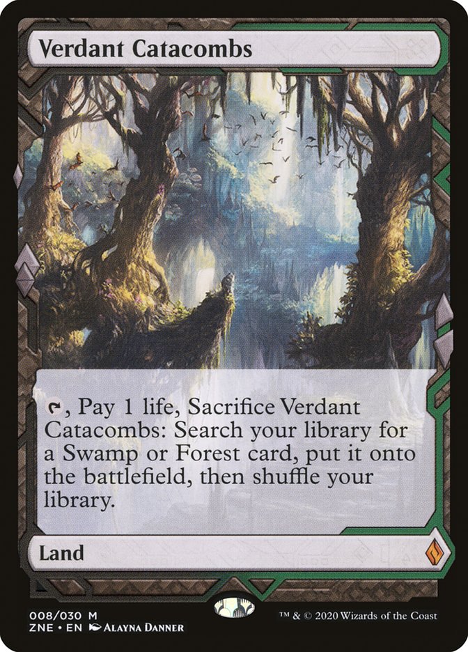 Verdant Catacombs (Expeditions) [Zendikar Rising Expeditions] MTG Single Magic: The Gathering    | Red Claw Gaming