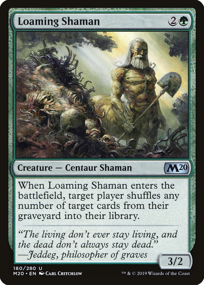 Loaming Shaman [Core Set 2020] MTG Single Magic: The Gathering    | Red Claw Gaming