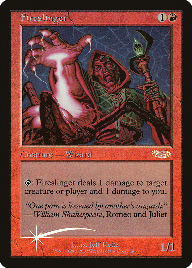 Fireslinger [Friday Night Magic 2002] MTG Single Magic: The Gathering    | Red Claw Gaming