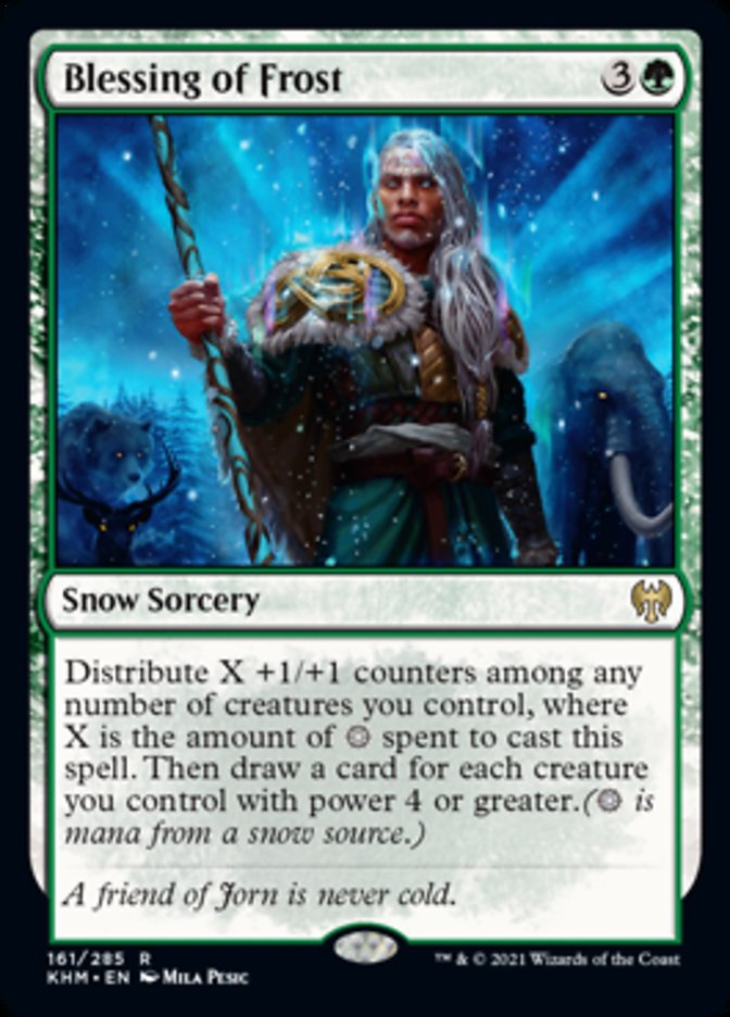 Blessing of Frost [Kaldheim] MTG Single Magic: The Gathering    | Red Claw Gaming