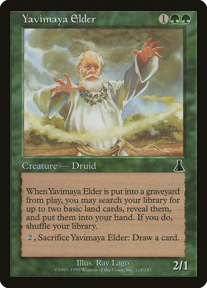 Yavimaya Elder [Urza's Destiny] MTG Single Magic: The Gathering    | Red Claw Gaming