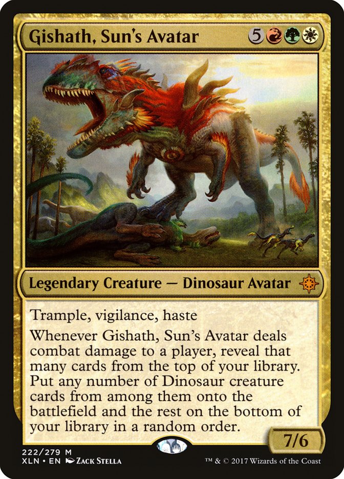 Gishath, Sun's Avatar [Ixalan] MTG Single Magic: The Gathering    | Red Claw Gaming