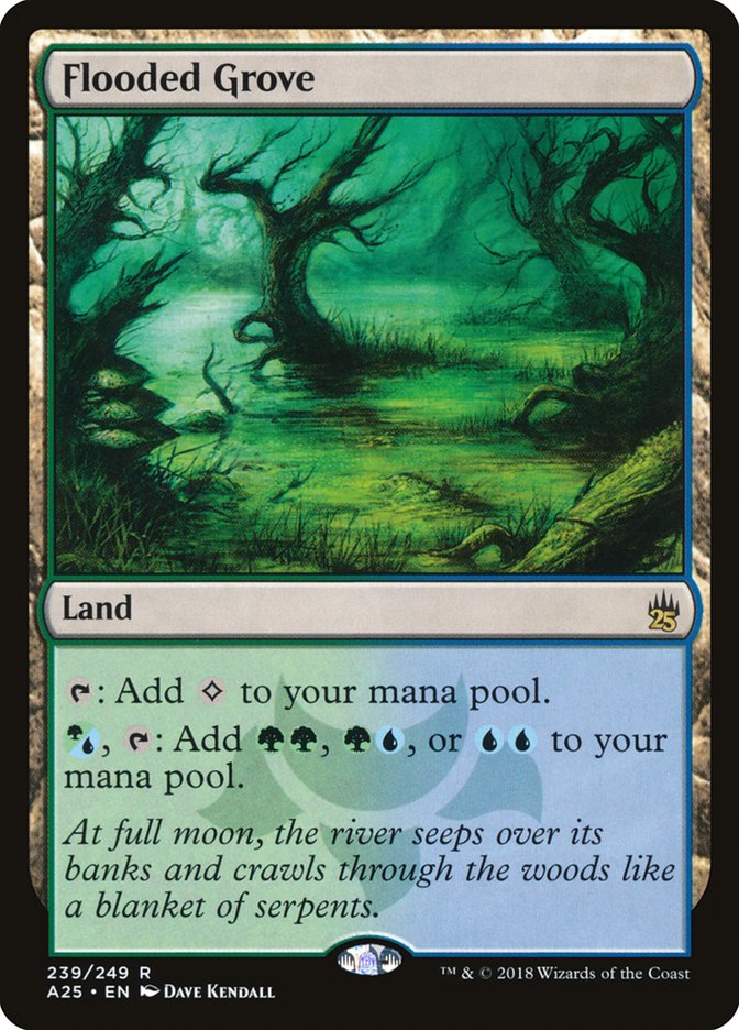 Flooded Grove [Masters 25] MTG Single Magic: The Gathering    | Red Claw Gaming