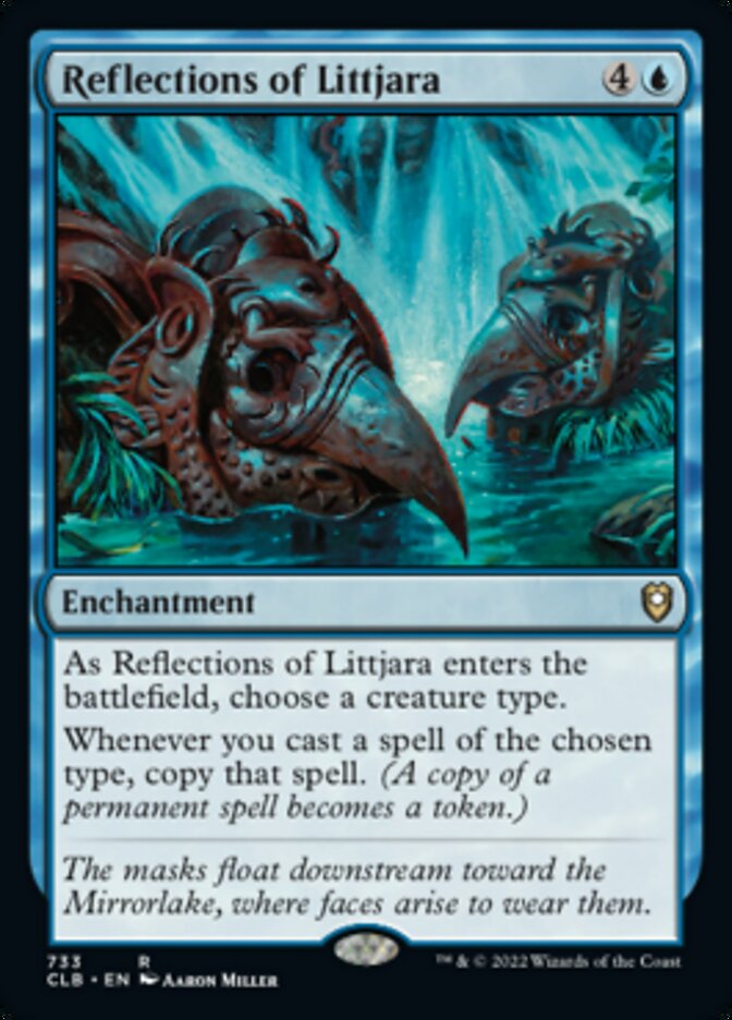 Reflections of Littjara [Commander Legends: Battle for Baldur's Gate] MTG Single Magic: The Gathering    | Red Claw Gaming