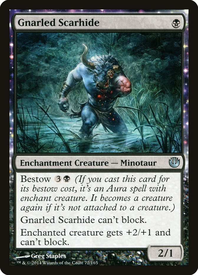 Gnarled Scarhide [Journey into Nyx] MTG Single Magic: The Gathering    | Red Claw Gaming