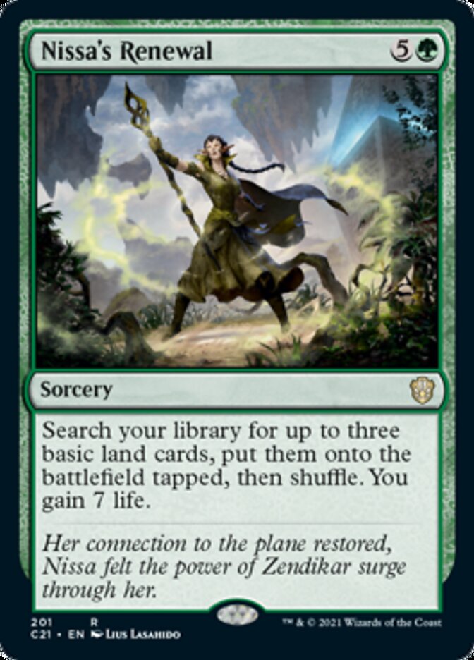 Nissa's Renewal [Commander 2021] MTG Single Magic: The Gathering    | Red Claw Gaming