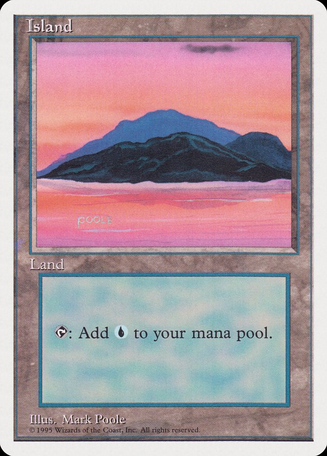 Island (Signature on Bottom Left) [Rivals Quick Start Set] MTG Single Magic: The Gathering    | Red Claw Gaming