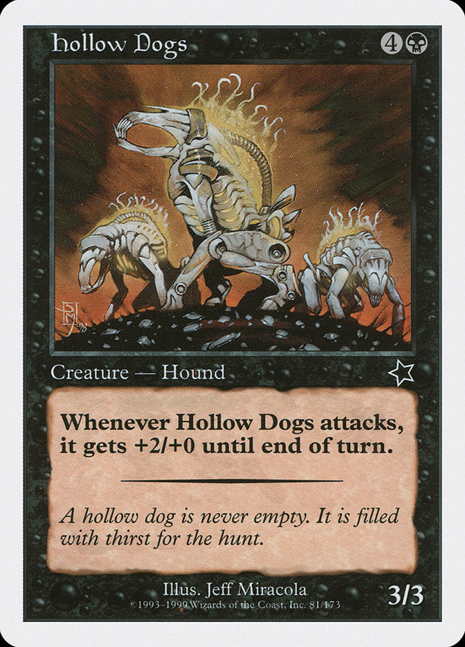 Hollow Dogs [Starter 1999] MTG Single Magic: The Gathering    | Red Claw Gaming