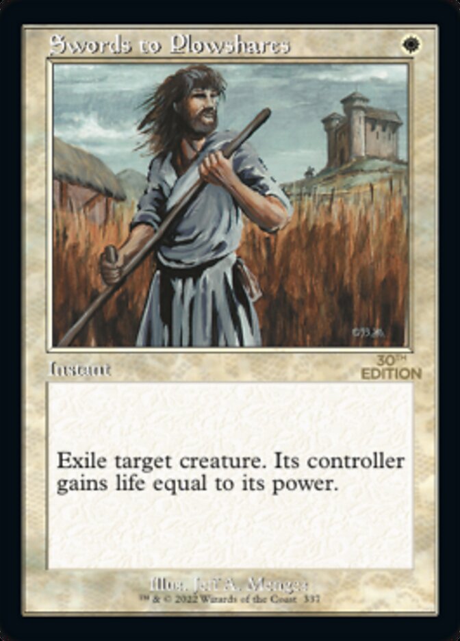 Swords to Plowshares (Retro) [30th Anniversary Edition] MTG Single Magic: The Gathering    | Red Claw Gaming