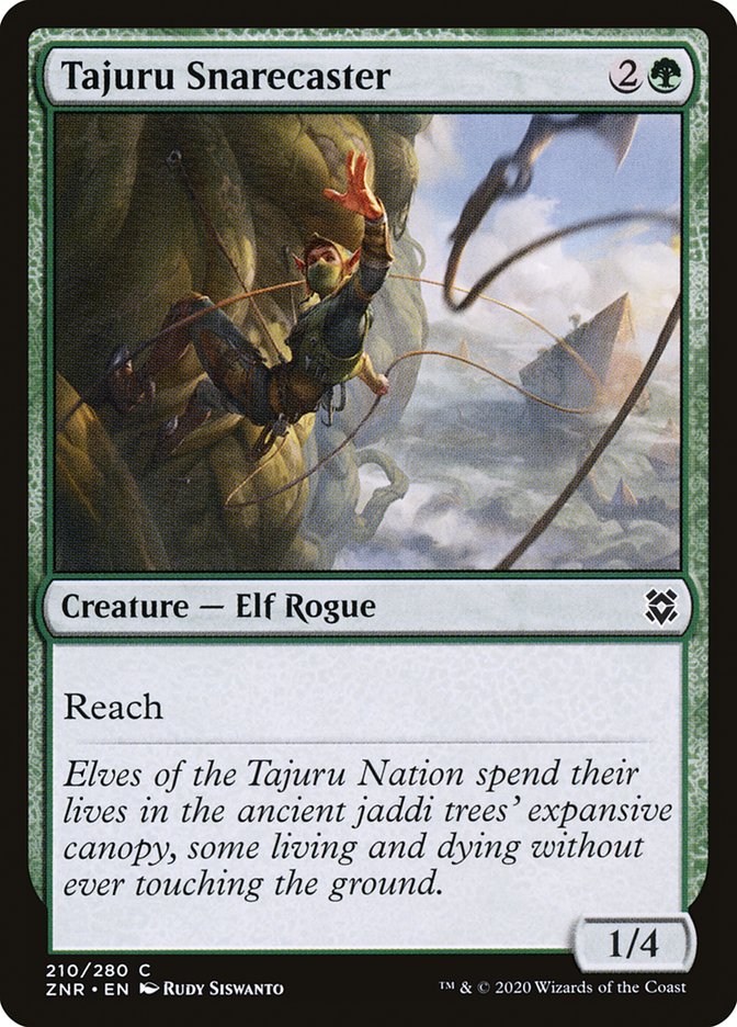 Tajuru Snarecaster [Zendikar Rising] MTG Single Magic: The Gathering    | Red Claw Gaming