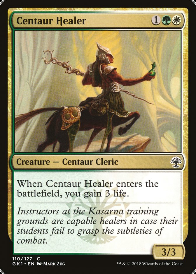 Centaur Healer [Guilds of Ravnica Guild Kit] MTG Single Magic: The Gathering    | Red Claw Gaming