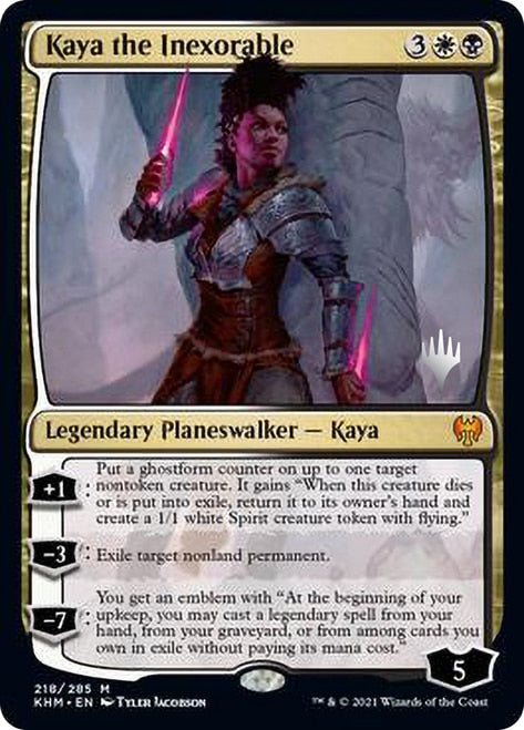 Kaya the Inexorable (Promo Pack) [Kaldheim Promos] MTG Single Magic: The Gathering    | Red Claw Gaming