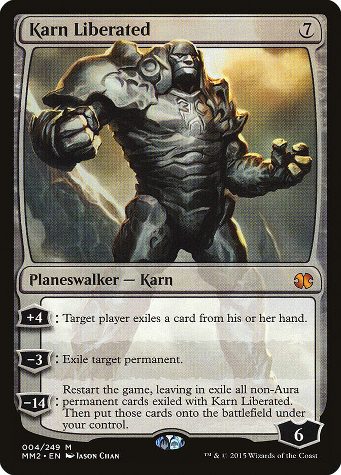 Karn Liberated [Modern Masters 2015] MTG Single Magic: The Gathering    | Red Claw Gaming